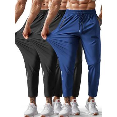 Imagem de Calças de caminhada masculinas Hidkat, de secagem rápida, leves e resi