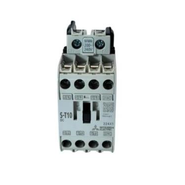 Imagem de Contator Tripolar 11 A 220 V CA 3 P 1NF  S-T10BC AC200V - Mitsubishi E