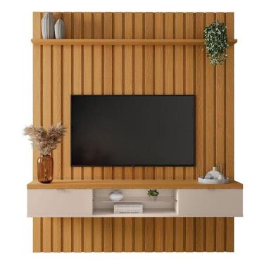 Imagem de Painel Ripado You Illusion 1.8 Cinamomo Off White - HB Móveis