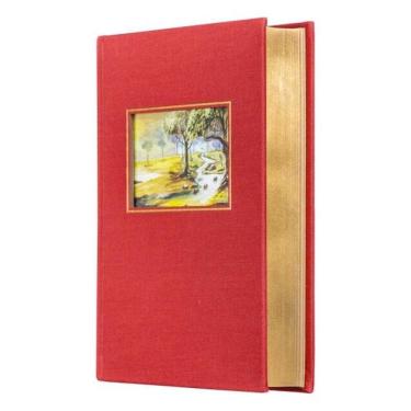 Imagem de Bíblia Acf Com Espaço Para Anotações, Tecido Sobre Capa Dura Com Moldura, Leitura Perfeita