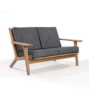 Imagem de Sofá para Jardim com 2 Lugares Lótus - Casa e Jardim Móveis