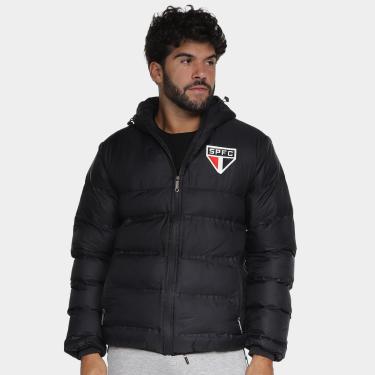 Imagem de Jaqueta Puffer São Paulo Com Capuz Masculina-Masculino