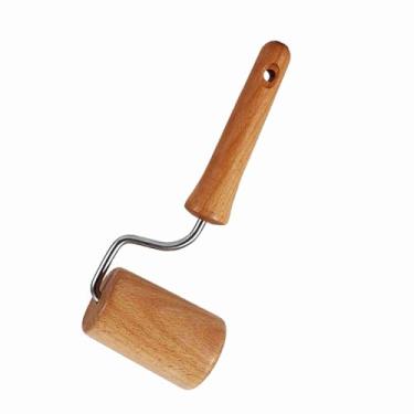Imagem de YOUTHINK Rolo de Pastelaria, Ferramenta de Cozimento de Madeira, Perfeito para Massa de Torta e Pizza, Ideal para Padeiros Domésticos e Chefs Profissionais (#03)