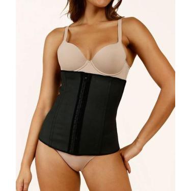 Imagem de Cinta Feminina Modeladora Abdominal Cotton Esbelt-08580, Preto, G