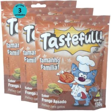 Imagem de Hana Tastefull Nuggets Para Gatos Frango Assado 150g Kit 3 un - Hana H