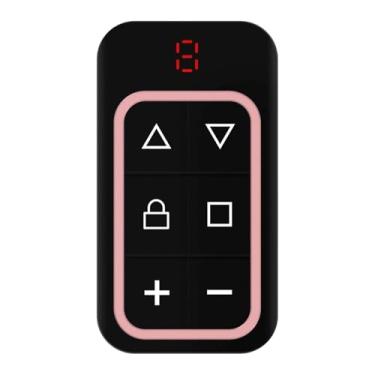 Imagem de XLWLLNJ Controle Remoto Compacto para Portão de Garagem com 8 Botões, Função de Substituição, Transmissor PP para Acesso Diário à Propriedade, Rosa, Tamanho real