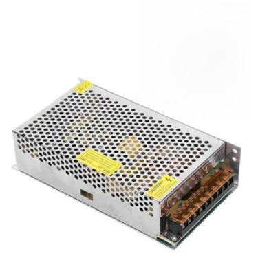 Imagem de Cryfokt Interruptor de Fonte de Alimentação, Impressora 3D Eficiente de Longa Duração para Barra de Luz de Tela LED, Liga de Alumínio (S-240-12 (12V/20A/240W) AC110/220V±15%)