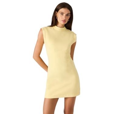 Imagem de Steve Madden Vestido feminino Barca, Brilho dourado, 42
