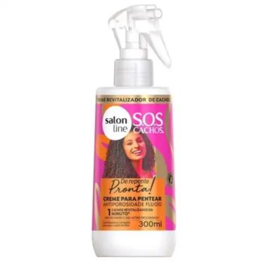 Imagem de Creme de Pentear Salon Line Sos Antiporosidade de Repente Pronta 300ml