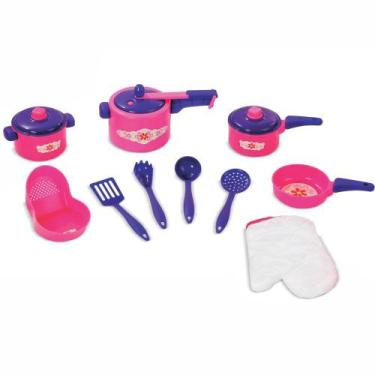 Imagem de Eu Brinco de Casinha - Arroz e Feijão - Rosa - 0601 - Nig Brinquedos