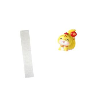 Imagem de Whtkoph Abajur para Sala de Estar com Estátua de Cobra em Estilo Desenho Animado, Figura Decorativa em Resina, Ornamento de Mesa para Prateleira, Mesa, Etc.