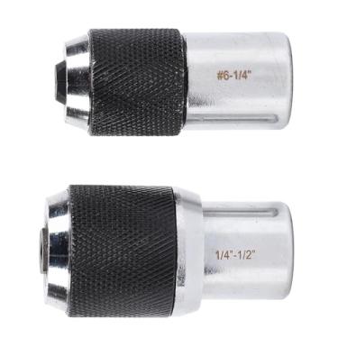 Imagem de Cryfokt Conjunto de Soquetes de Torneira Ajustáveis, Parafusos de Extração Eficiente para Espaços Apertados, Unidade 3/8 Reutilizável para Escareadores, Extratores de Parafuso para Mecânica de Oficina