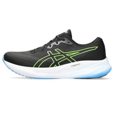 Imagem de ASICS Tênis de corrida masculino Gel-Pulse 15, Preto/Limão elétrico, 40