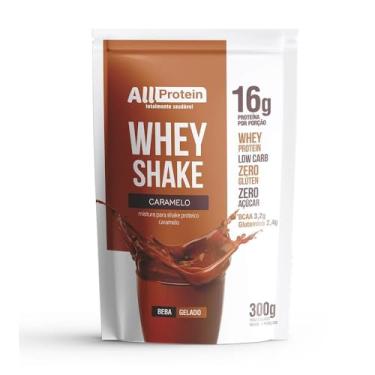 Imagem de Pacote Whey Protein Shake Proteico 300gr (12 Doses) - Caramelo