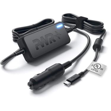 Imagem de Carregador de carro USB-C Pwr 90W para Lenovo ThinkPad X1 Tablet Yoga 5 Pro: UL listado 3,5 m DC adaptador cabo de alimentação para Lenovo L480 L580 T470 T480 T570 T580 TP25 X270 X280 Chromebook S330 C330 C630 C930