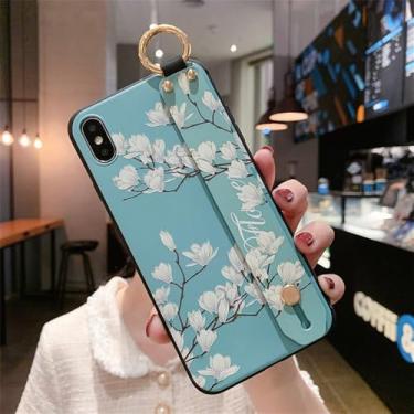 Imagem de Capa para iPhone 16 16E 15 14 13 12 11 Pro Max X Xs Max XR 7 8 Plus com alça de pulso, suporte para celular, capa traseira macia de TPU, 292, para iPhone 15