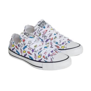 Imagem de Tênis Casual Feminino Converse All Star Chuck Taylor Branco E Colorido-Feminino