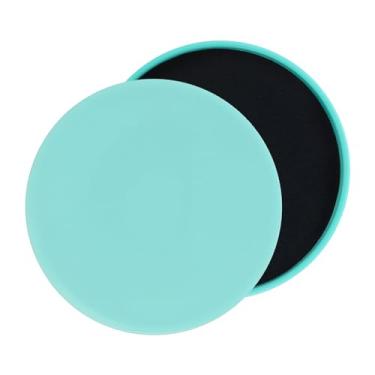 Imagem de Aoresac Equipamento de Ginástica Deslizante de Disco Deslizante, Estabilização Central, Condicionamento Atleta, Treinamento Corpo Inteiro, Ioga Equilíbrio, Dança para Academia, (Verde claro)