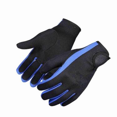 Imagem de Aoresac Neoprene, Natação de Inverno, Luvas de Mergulho Com Fecho Elástico Pulso para Esportes Aquáticos, Rafting, Canoagem, Proteção contra águas-vivas, Pólipos, etc. (M)