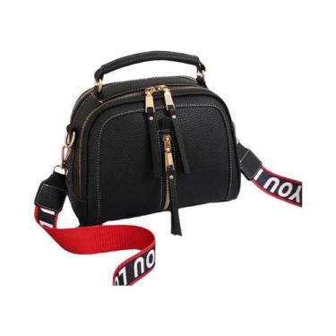 Imagem de Bolsa De Ombro Feminina Em Couro PU, Pequena, Com Alça Larga, Bolsa Me