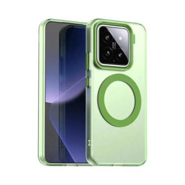 Imagem de Capa Transparente Fosca Em Cores Doces Para Xiaomi 15T pro 14T Pro, Ca