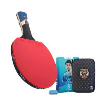 Imagem de Raquete De Tênis De Mesa Profissional LOKI 9 Estrelas Em Carbono Ultra