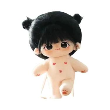 Imagem de Boneca De Algodão Kawaii De 20cm Com Olhos Grandes, Figura De Ídolo Su