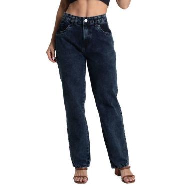 Imagem de Calça Jeans Sawary Reta - 281785 - Black 44-Feminino