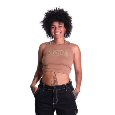 Imagem de Cropped bali hai college big - Bali Company, Caqui, p