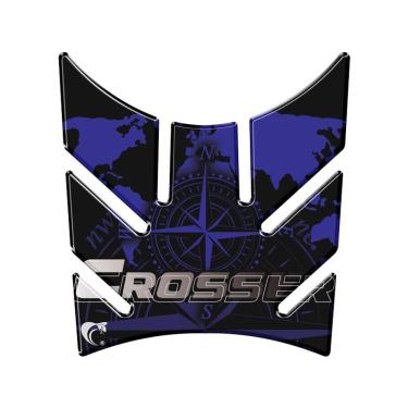 Imagem de Protetor Tanque Moto Yamaha Crosser Lander Xtz 250 Azul Cor Azul