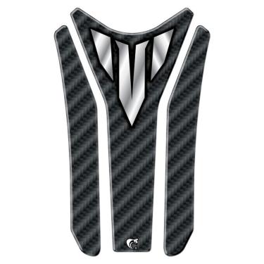 Imagem de Protetor Tanque Moto Yamaha Mt07 Logo Cor Carbono