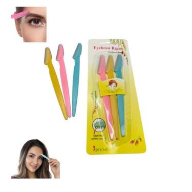 Imagem de Kit 3 Navalhetes de Precisão para Sobrancelha e Rosto/Corpo - SKINCARE