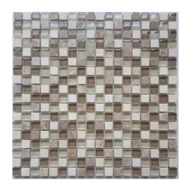 Imagem de Pastilhas De Vidro Ref 9005 Placa 30x30 Cm (kit 3 Placas) - DELICATTA 