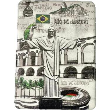 Imagem de Espelho De Bolsa Maquiagem lembrança do Rio De Janeiro Cristo Redentor