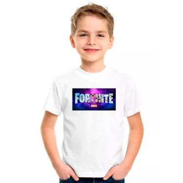 Imagem de Camiseta FORTNITE Games Jogos Moda Infantil Roupa Criança 06 - DESIGN 
