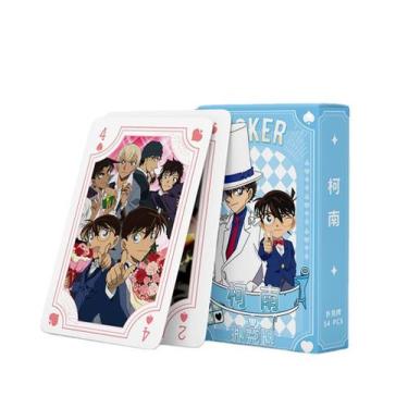 Imagem de Baralho de cartas Detectives Conans Anime Poker Deck 54 unidades - tai