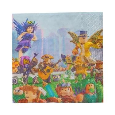 Imagem de Suprimentos Para Festa De Aniversário Com Tema Roblox Para Crianças, B