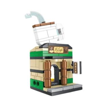 Imagem de Conjunto De Blocos De Construção Empilháveis Com Tema De Cidade Para M