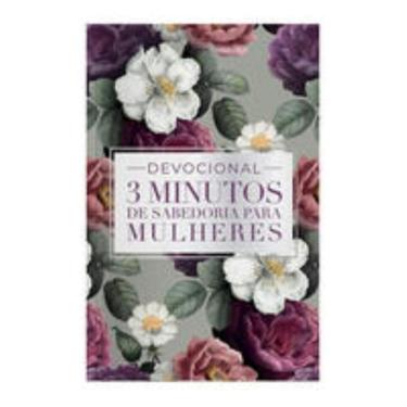 Imagem de Devocional 3 minutos de sabedoria para mulheres - roxa