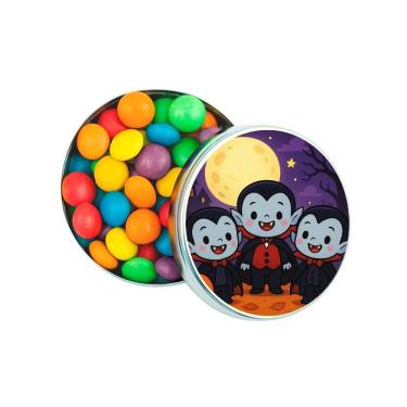 Imagem de Latinha Lembrancinha Personalizada Vampirinhos Fofinhos