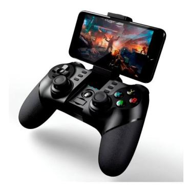 Imagem de Controle Gamepad Wireless Com Adaptador 3 em 1 Bluetooth - ShopMix