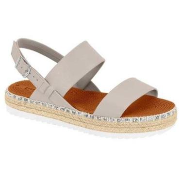 Imagem de Sandália Feminina Moleca Napa Turim Plataforma-Feminino