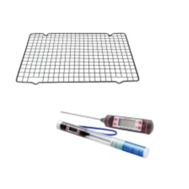 Imagem de Kit Grade para Resfriar e Termômetro Culinário -  Prime Chef