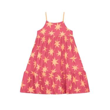 Imagem de Vestido infantil menina de estrelinhas Brandili