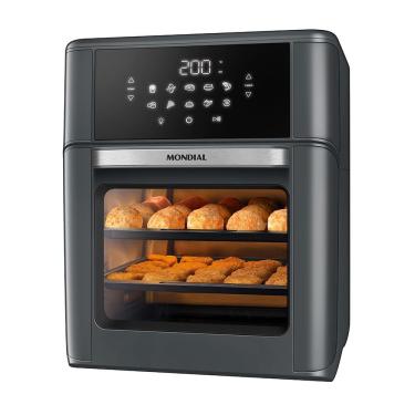 Imagem de Fritadeira Air Fryer Oven Mondial AFON-12L-FG 12L Digital 2000W Cinza