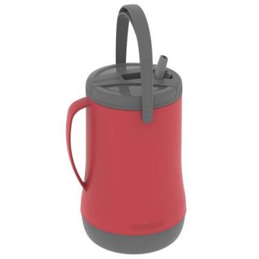 Imagem de Garrafa Térmica Soprano Grantermo 2,5 Litros-Vermelho