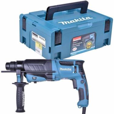 Imagem de Martelete Combinado Makita 830W 220V, Azul, 220V