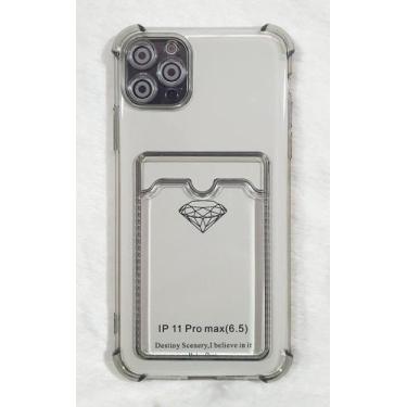 Imagem de Capinha Proteção de Camera e Porta Cartão Compativel com iPhone 11 Pro