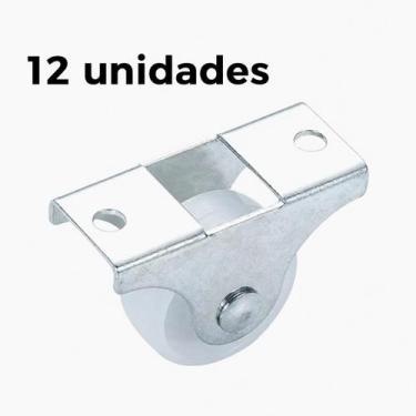 Imagem de Kit Rodinhas Giratória Mini Rodizio Roda Moveis Bancada - - TMT E-COMM