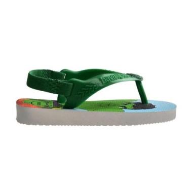 Imagem de Chinelo baby havaianas marvel masculino  7014231, Branco, 20